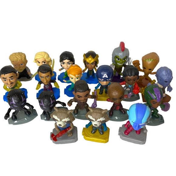Marvel Avengers McDonald's Toy 2022 Hero's Lot of 20 - Picture 4 of 10